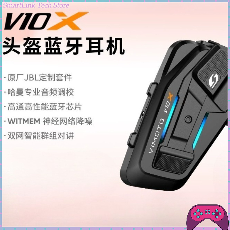 Motorcycle Helmets - Auriculares Bluetooth para Casco VIMAITONG V10X,