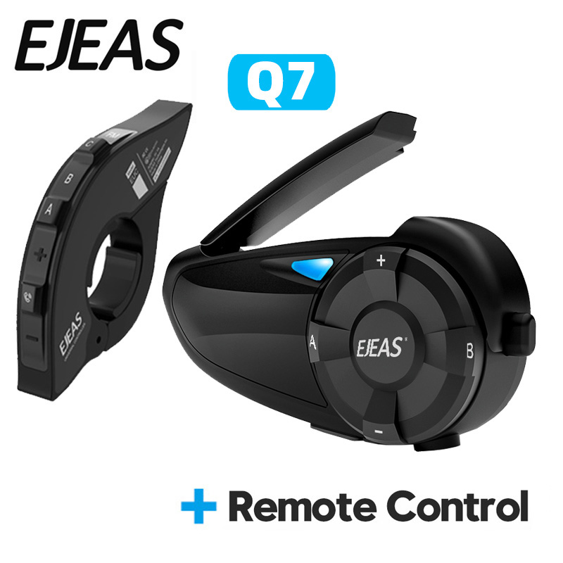 Universal Motorcycle Helmet Intercom Headset - EJEAS Q7 auriculares para casco de