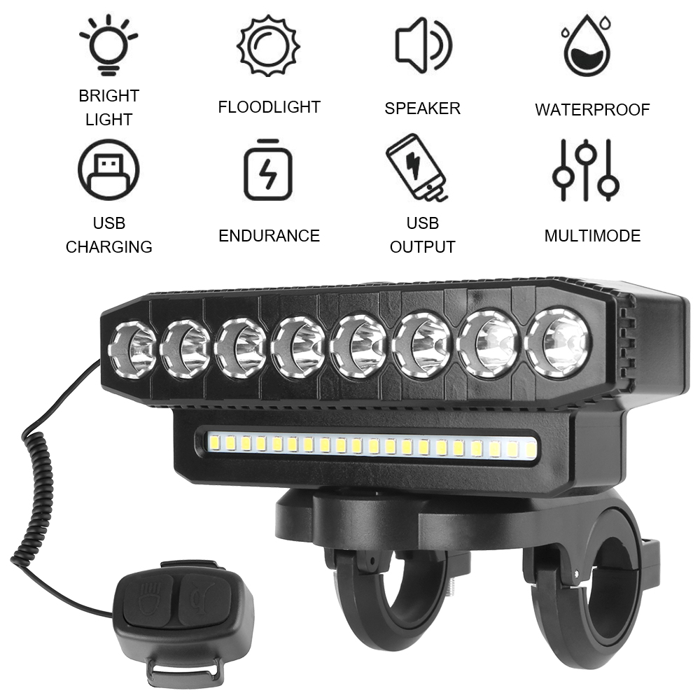 Universal Motorcycle Led Headlight Projector - Focos impermeables para motocicleta, faros LED