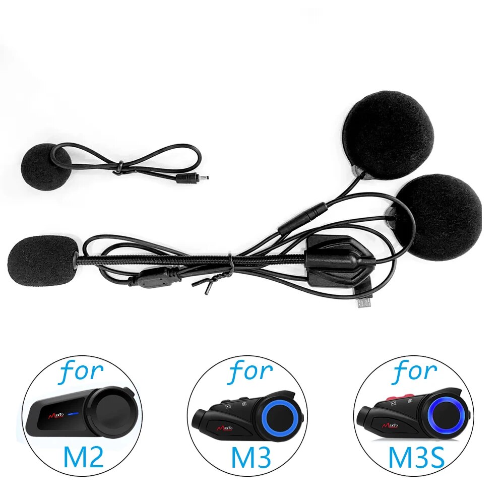 Full Face Motorcycle Helmet With Bluetooth - Accesorios para Maxto M2 M3 M3S