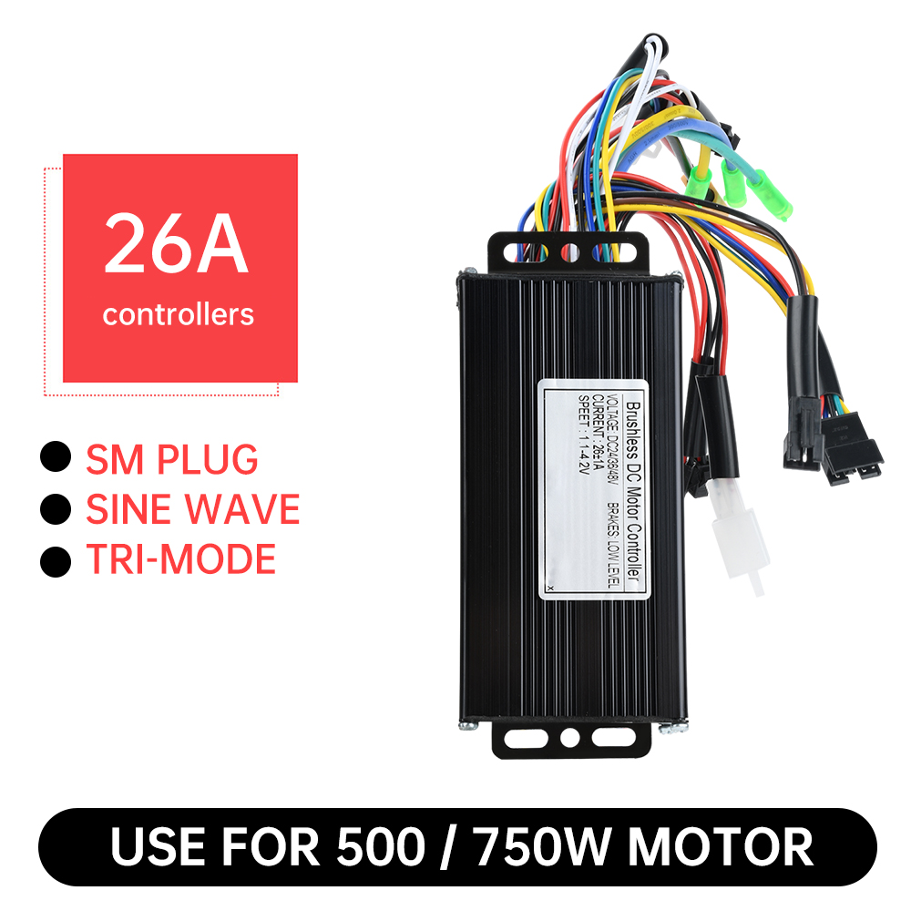 Scooter Parts - Controlador de Motor sin escobillas 24V/36/48V