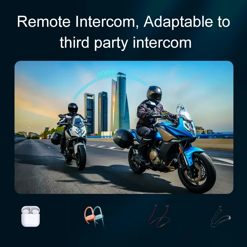 Intercomunicador para Motocicl - Universal Motorcycle Helmet Intercom Headset reseña y precio