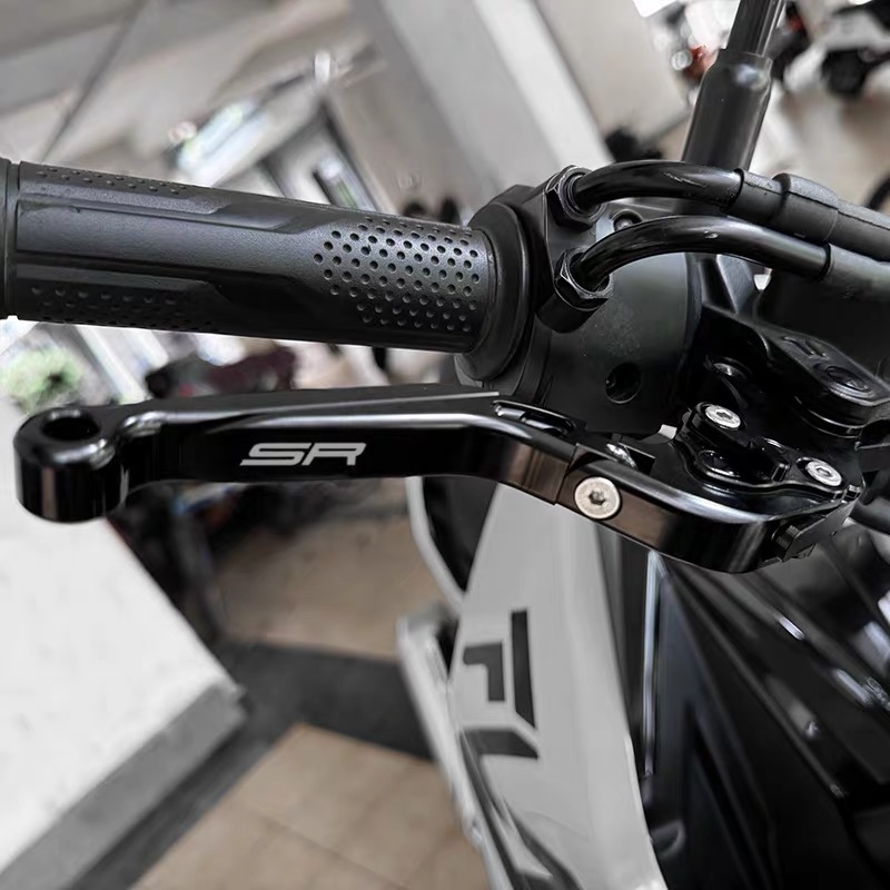 Para CFMOTO 675SR 675 SR-R 675 - Cnc Aluminum Adjustable Brake Clutch Levers reseña y precio