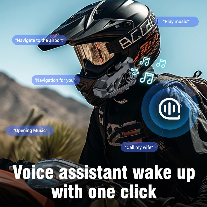 Intercomunicador para Casco de - Universal Motorcycle Helmet Intercom Headset reseña y precio
