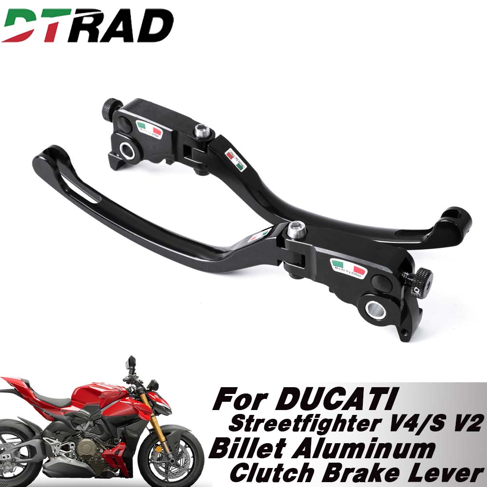 Para DUCATI Panigale/Streetfig - Cnc Aluminum Adjustable Brake Clutch Levers reseña y precio