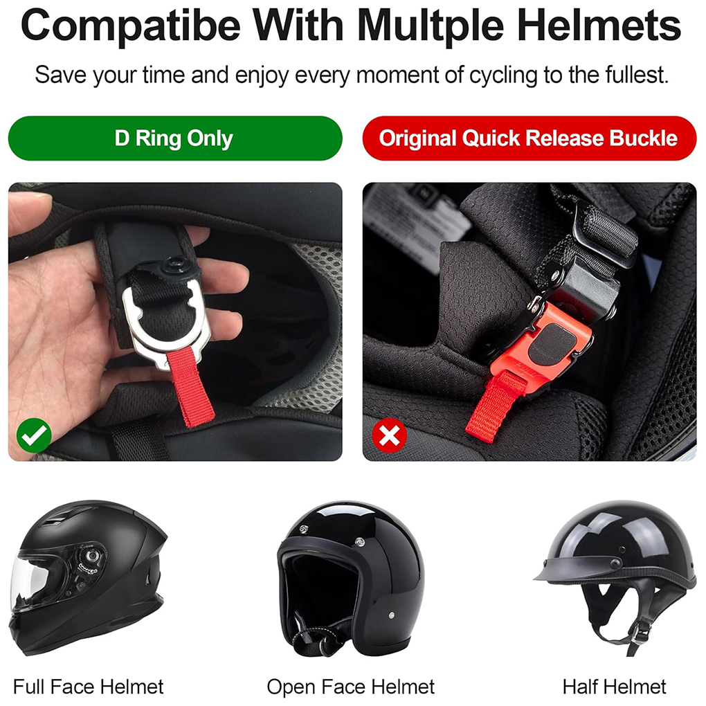 Kit de hebilla de liberación r - Quick Release Buckle Motorcycle Helmet reseña y precio