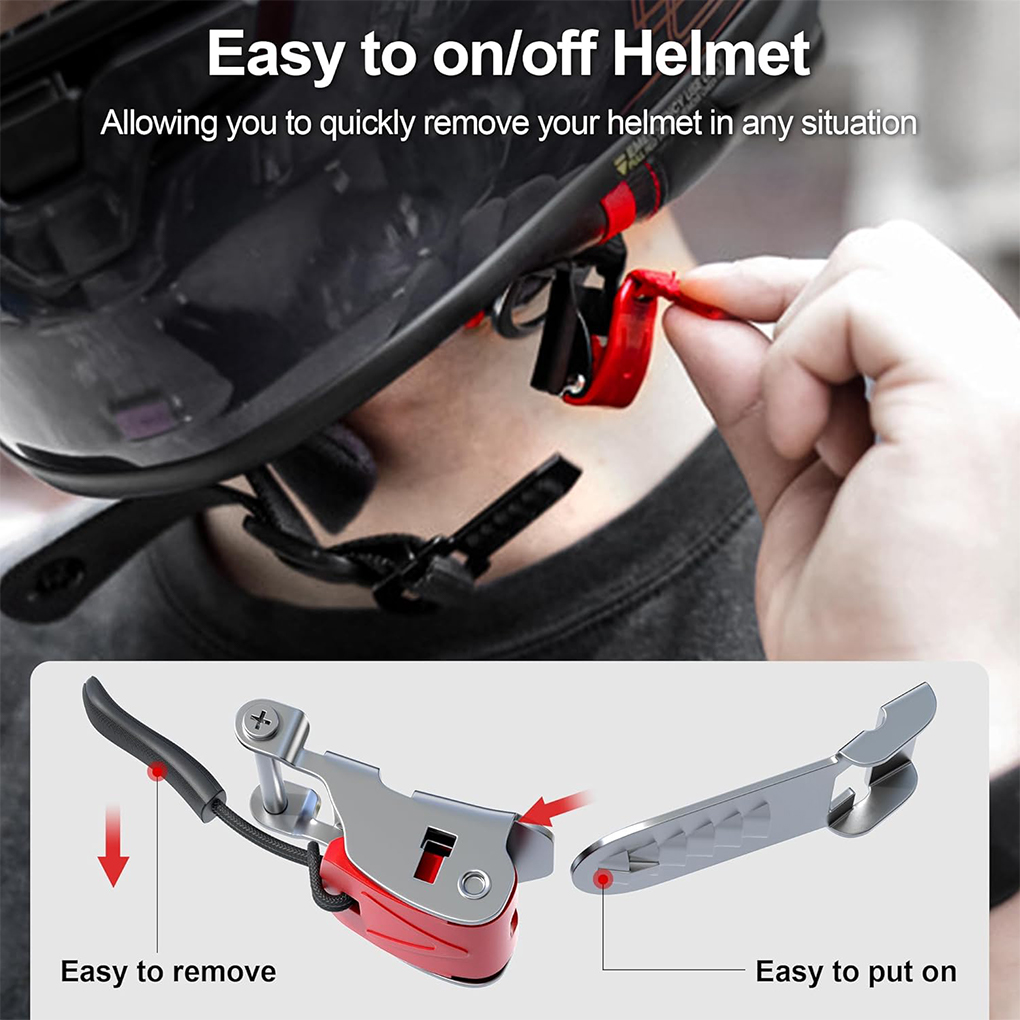 Kit de hebilla de liberación r - Quick Release Buckle Motorcycle Helmet reseña y precio