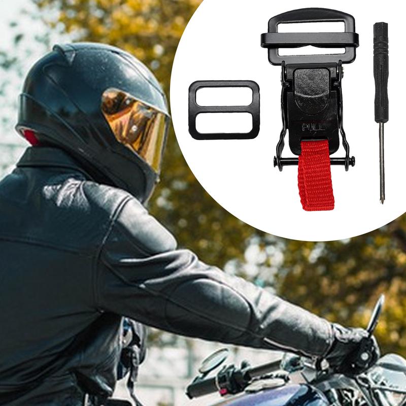 Hebilla para casco de motocicl - Quick Release Buckle Motorcycle Helmet reseña y precio