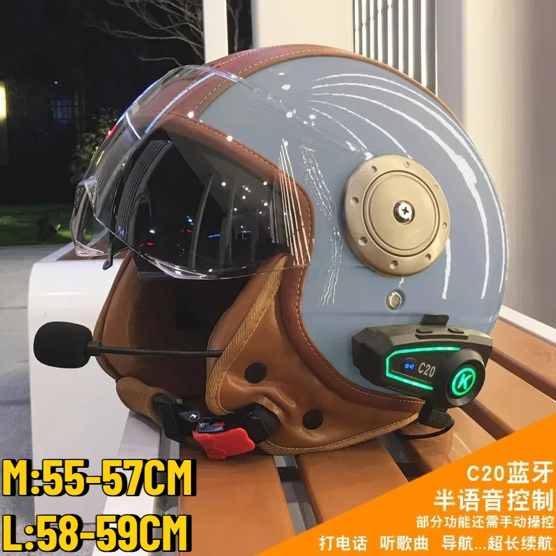 Casco Inteligente con Bluetoot - Full Face Motorcycle Helmet With Bluetooth reseña y precio